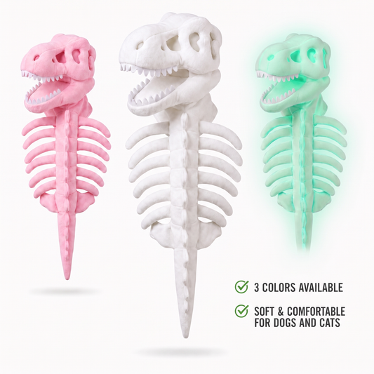 Wearable skeleton plushie